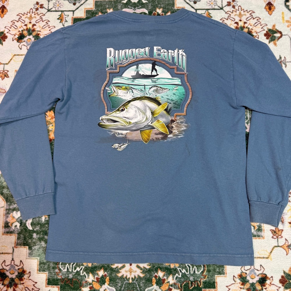 Kids World Wildlife Outfitters Long‎ Sleeve Shirt Graphic Tee